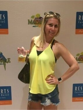 Women’s Neon Yellow Halter Tank Top